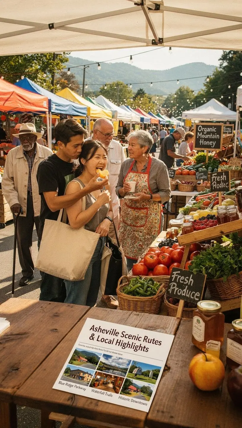 Zachwycający widok gór podczas podróży po malowniczej trasie.